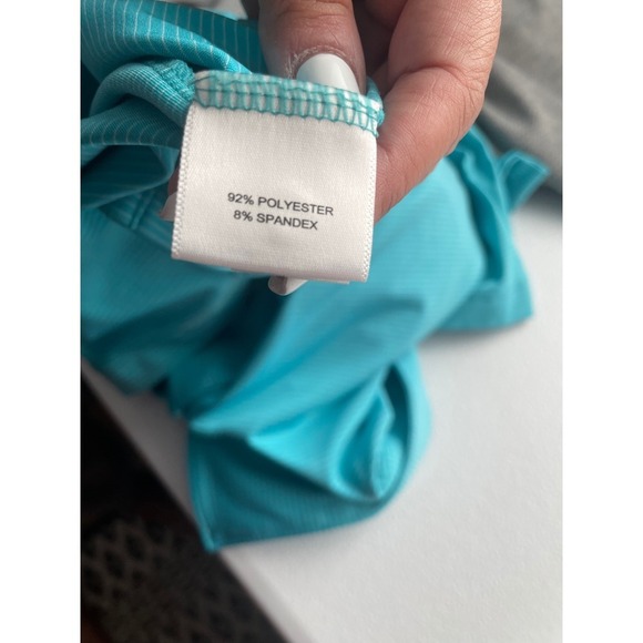 Peter Millar Summer Comfort Golf Polo Shirt Striped SR 1923 Logo Large - Picture 4 of 5